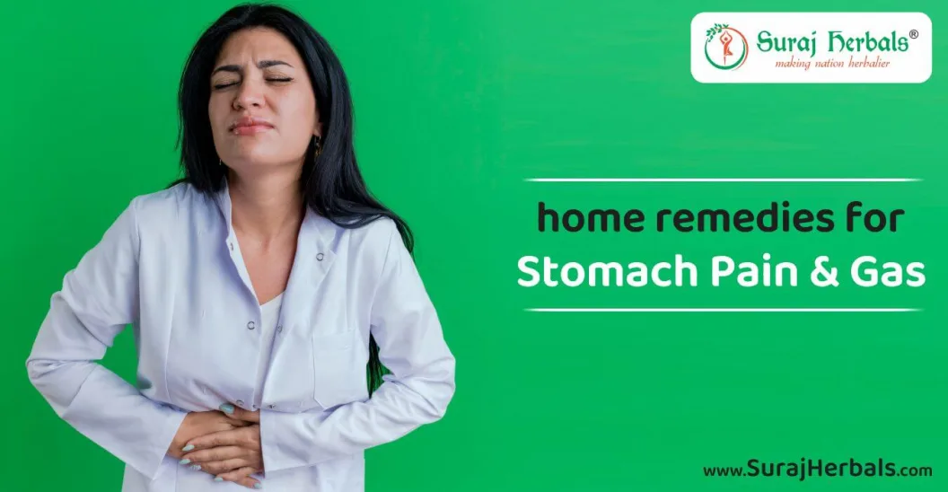 home remedies for stomach pain and gas